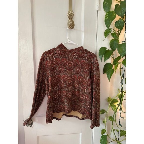 Jones New York women’s size x-large swirl boho sweater - Picture 1 of 9